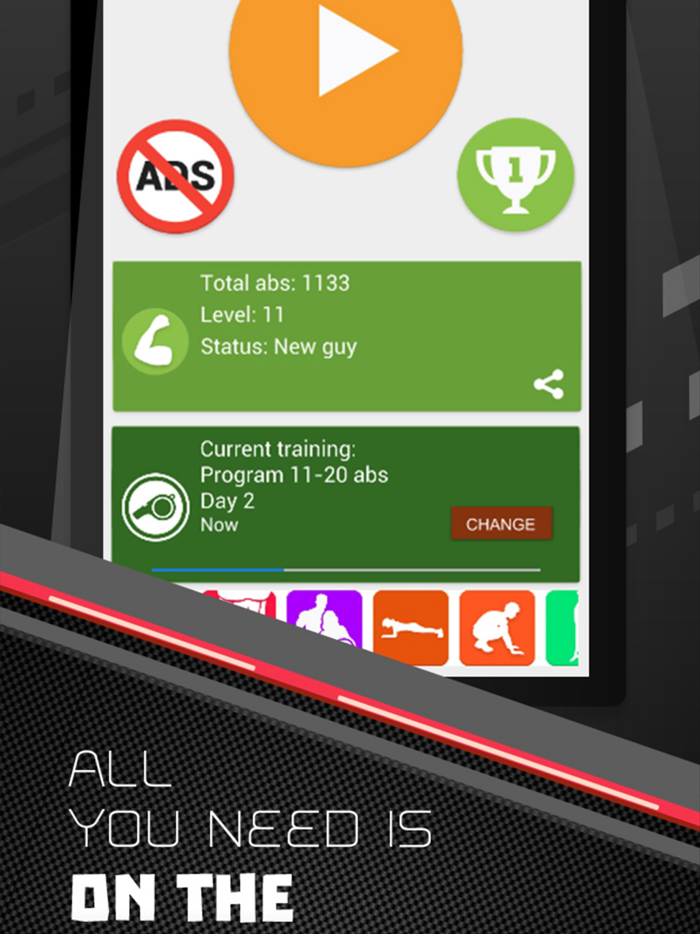 300 Abs workout Be Stronger