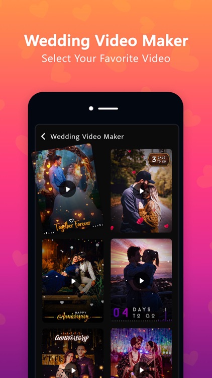 Marriage Video Maker screenshot-3
