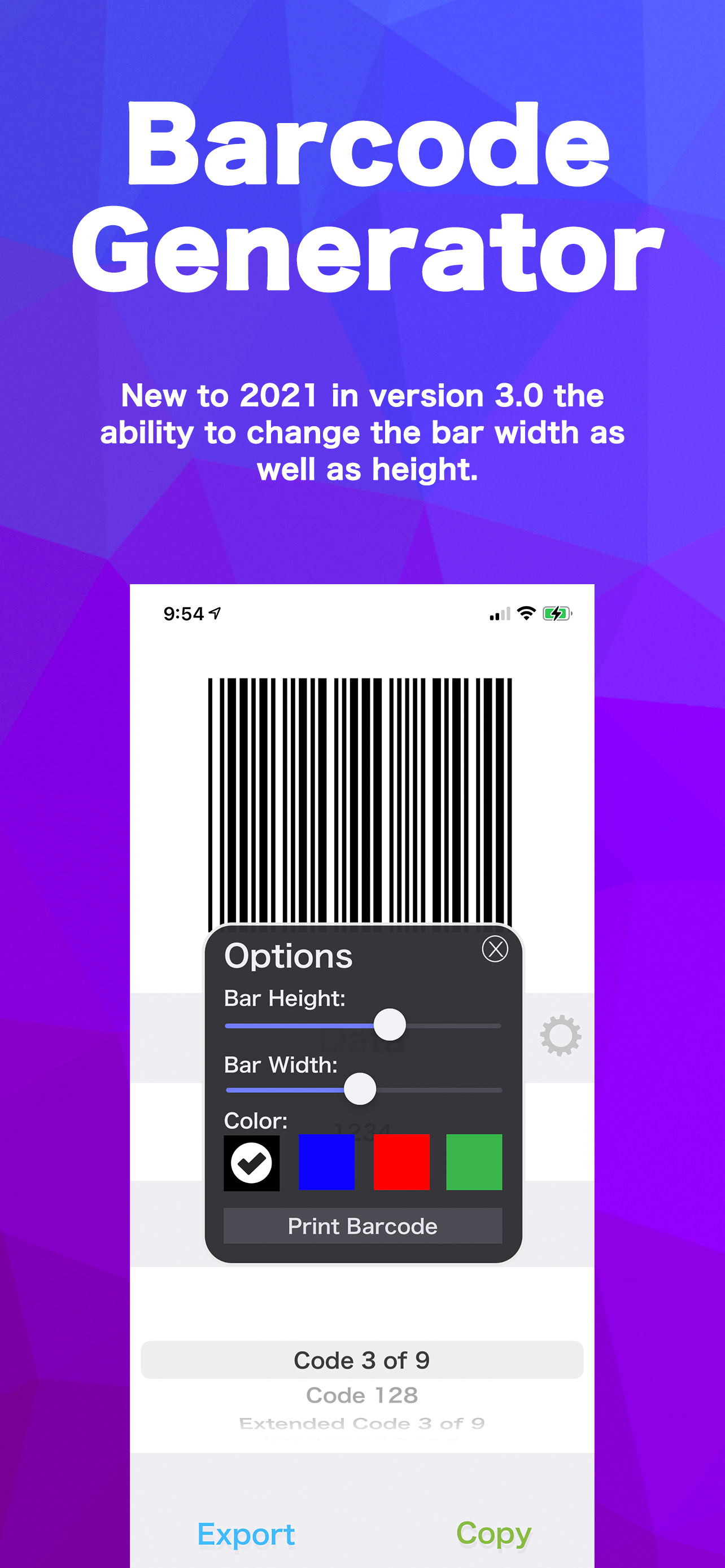 Barcode Generator / Creator