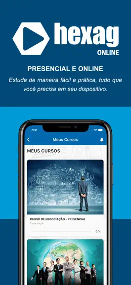 Game screenshot Hexag - Portal do Aluno apk