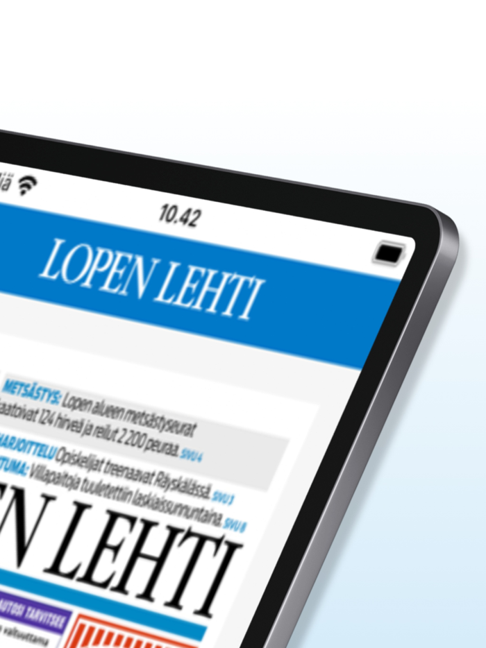 Lopen Lehti päivän lehti