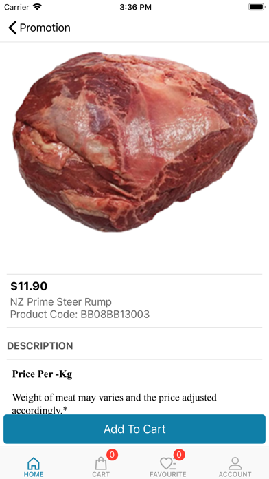 Meatup.shop Screenshot