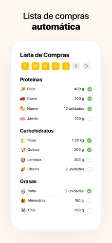 Screenshot 5 FITIA - Nutrición Inteligente iphone