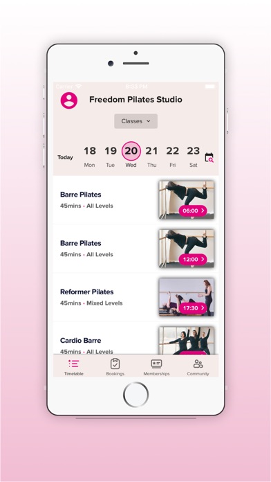 Freedom Tribe Pilates Screenshot