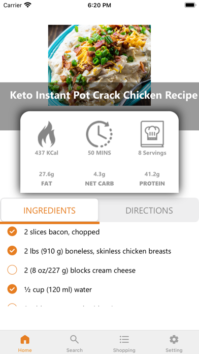 Keto Recipes: Low Carb Dietのおすすめ画像7