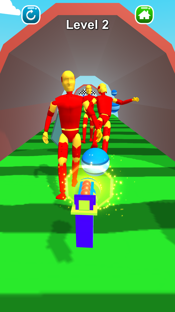 Knock Thrower 3D - Bullet Ball