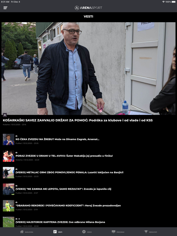 Screenshot #6 pour Arena Sport TV