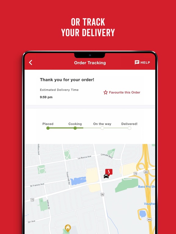Swiss Chalet iPad screenshot 6 - Food & Drink app