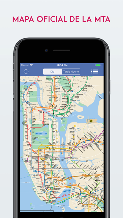 Nueva York Metro Mapa Oficial