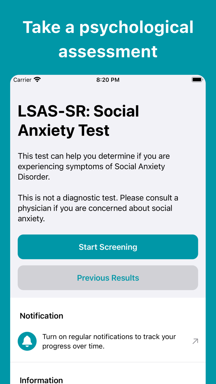 Social Anxiety Test