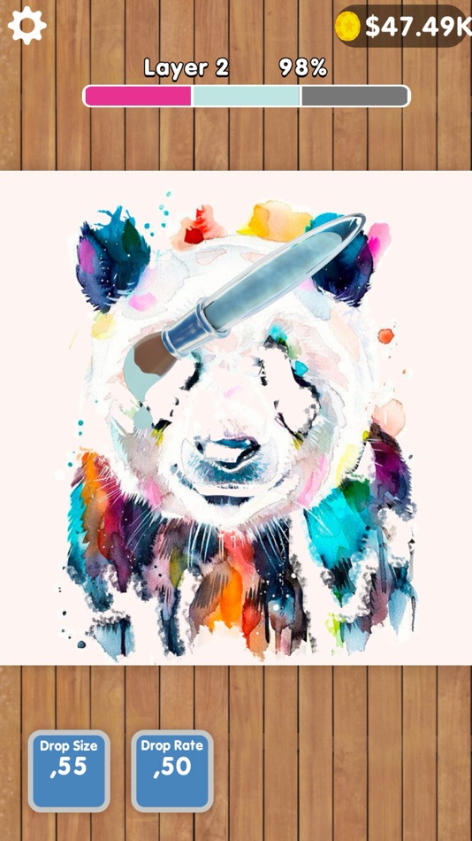 #8. Paint On (iOS) 由: Volodymyr Delinskyi