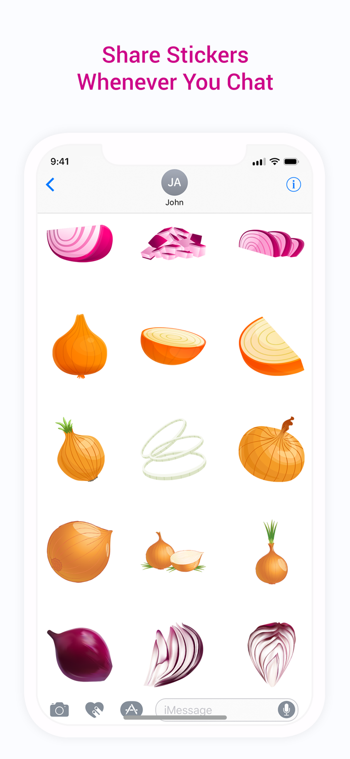 Animated Onions Stickers