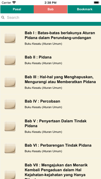 KUHP Indonesia Offline Screenshot
