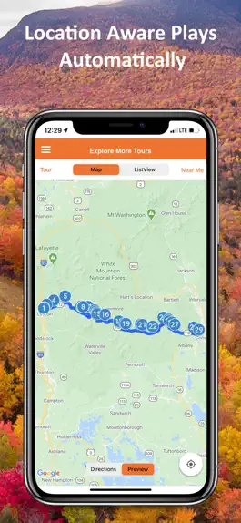 Game screenshot Kancamagus Scenic Byway Guide apk