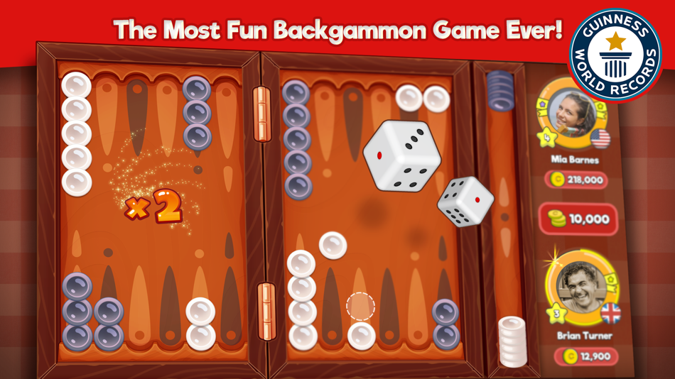 Backgammon Stars: Board Game - 1.79 - (iOS)