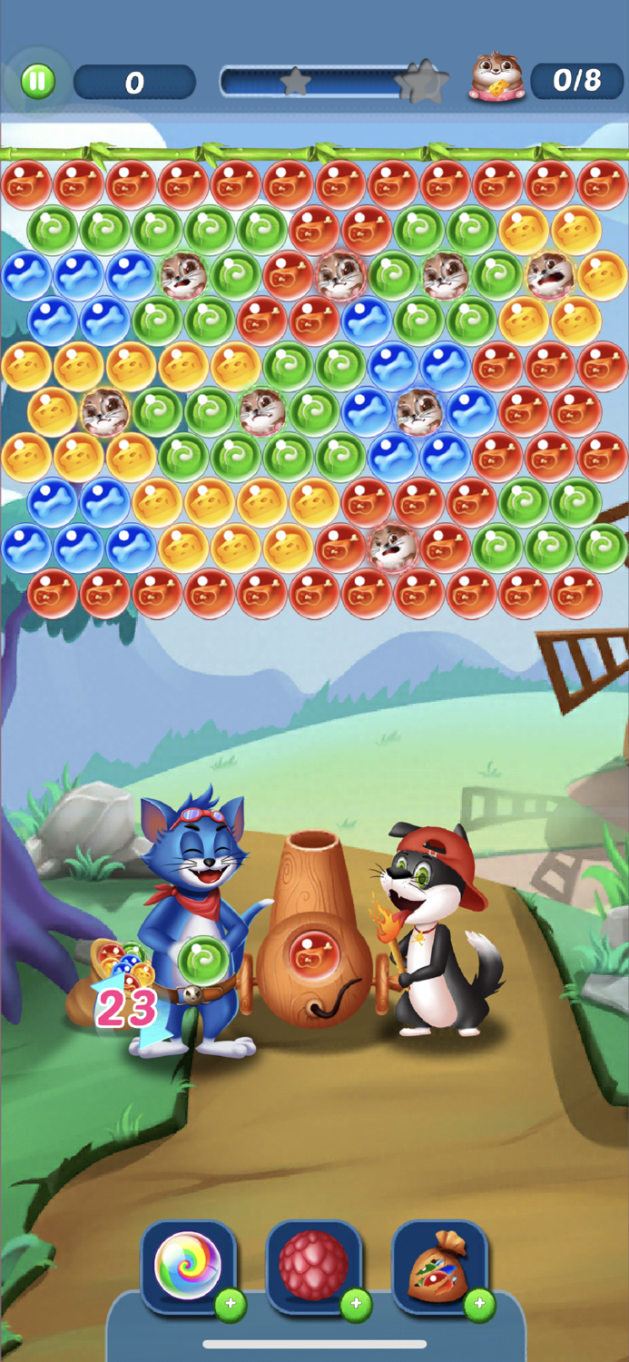 Tomcat Pop Bubble Shooter