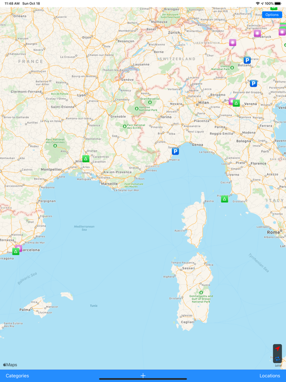 Locations MAP screenshot 2
