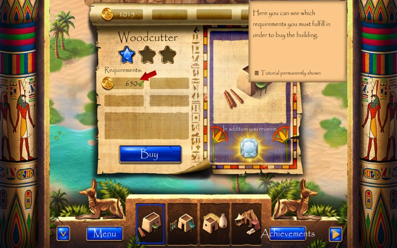 legend of egypt 2 iphone screenshot 3