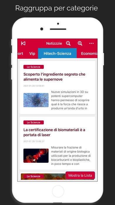 Notizzzie Screenshot