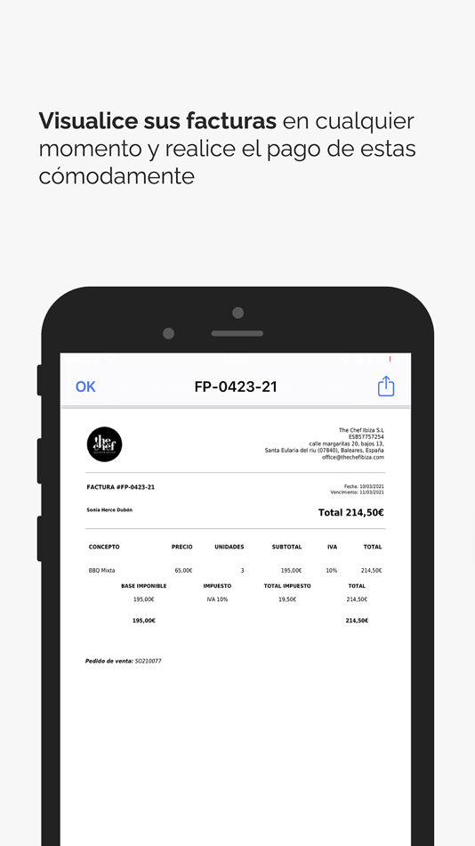 #5. The Chef Ibiza App (iOS) 由: OneGolive