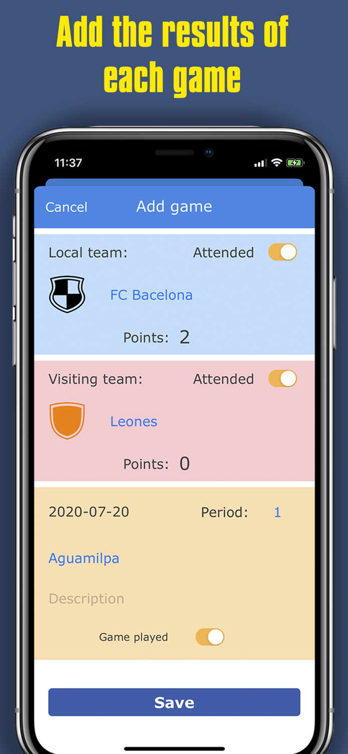 My Tournaments Manager