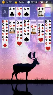 classic solitaire． iphone screenshot 3