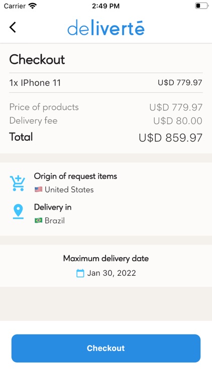 Deliverté screenshot-5