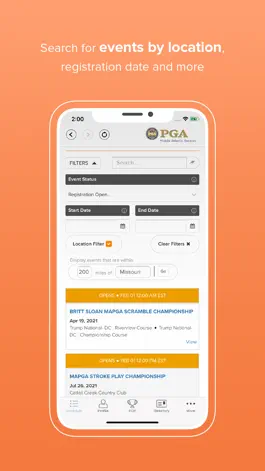 Game screenshot Middle Atlantic PGA Section hack