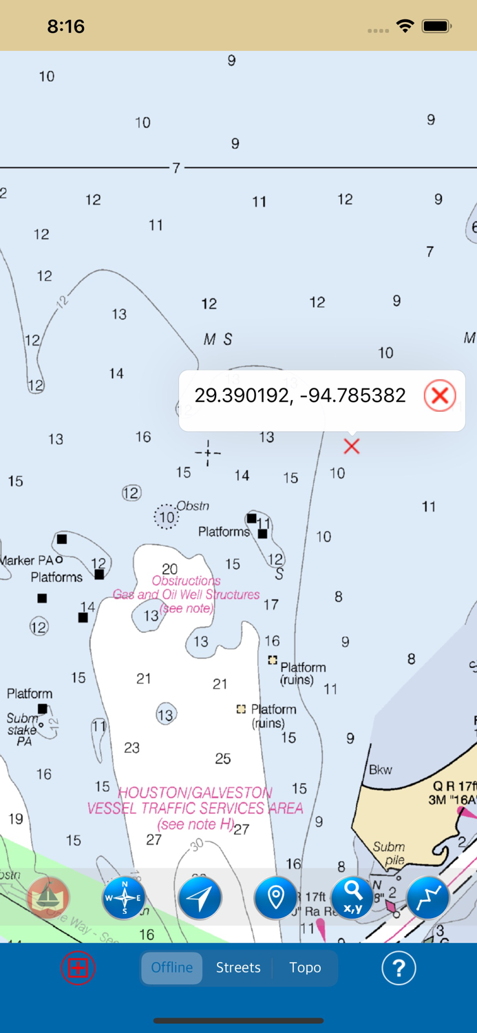 Texas – Raster Nautical Charts