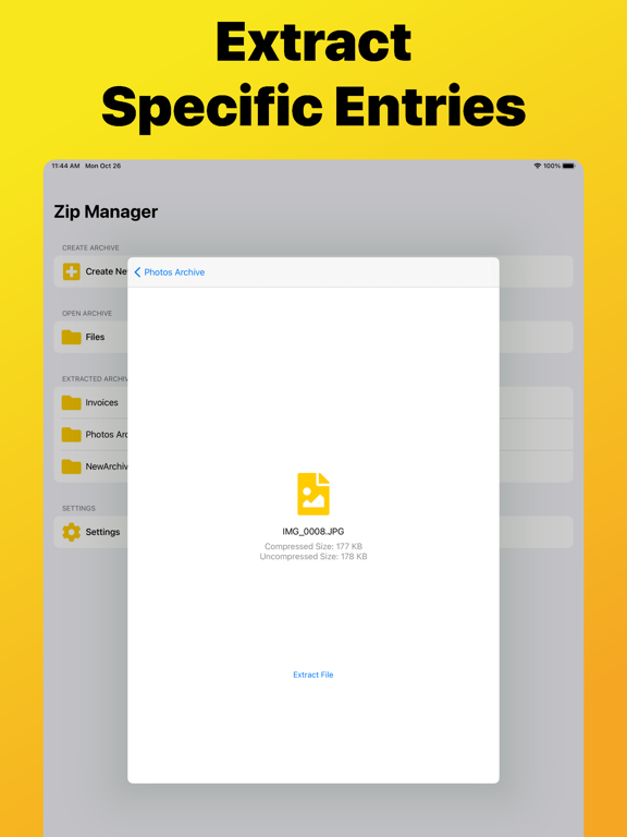 Zip Manager - Unzip & Archiveのおすすめ画像4