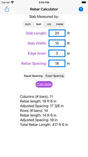 rebar grid calculator problems & solutions and troubleshooting guide - 1