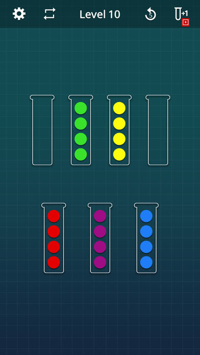 Color Sort Puzzle Game Screenshot