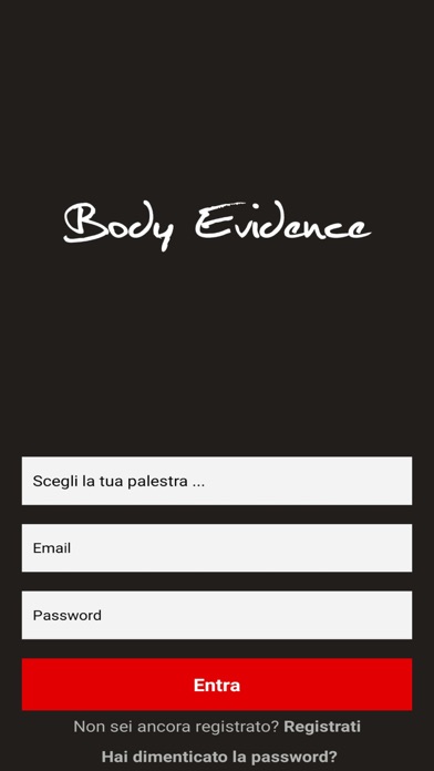 Body-Evidence Screenshot