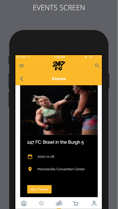 247 Fighting Championships Screenshot
