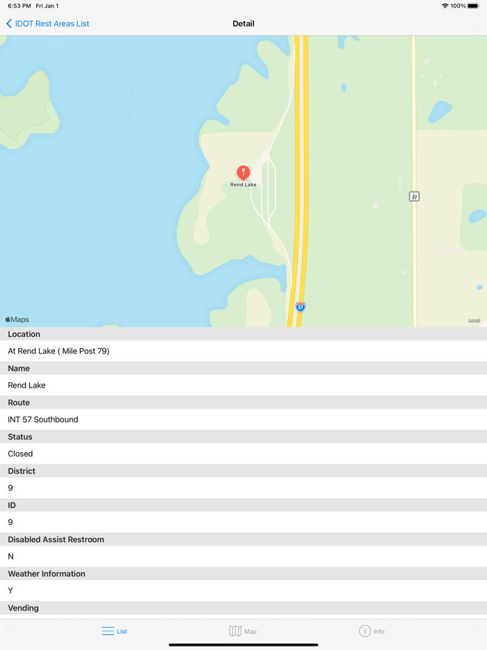 IDOT Rest Areas - Illinois Car