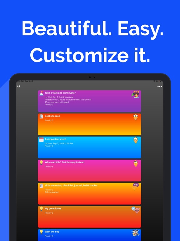 Notes.. iPad screenshot 3 - Productivity app