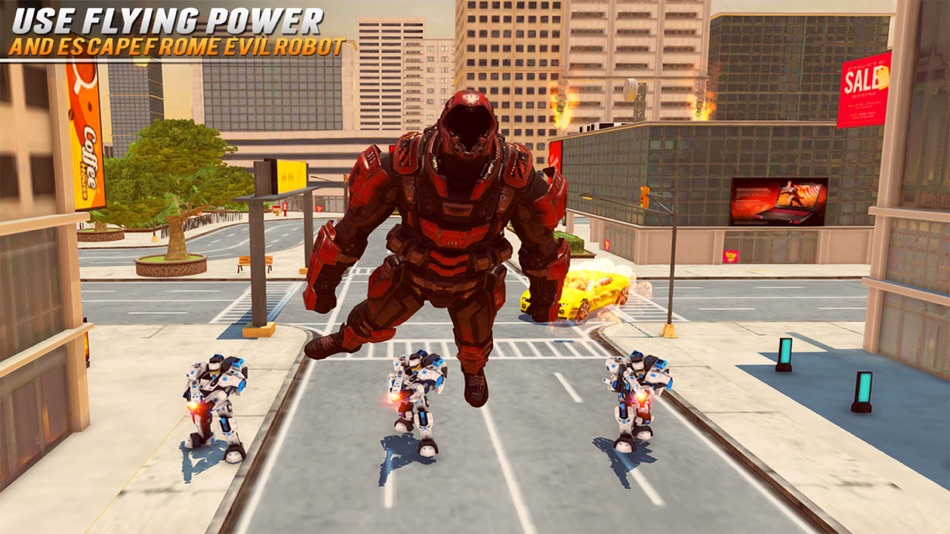 #3. Super Flash Robot Hero Game (iOS) 由: Goher Javed