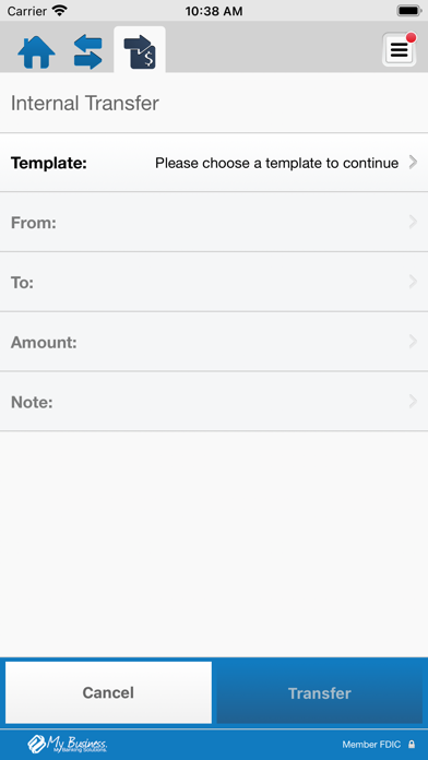 Solutions Bank Business Screenshot