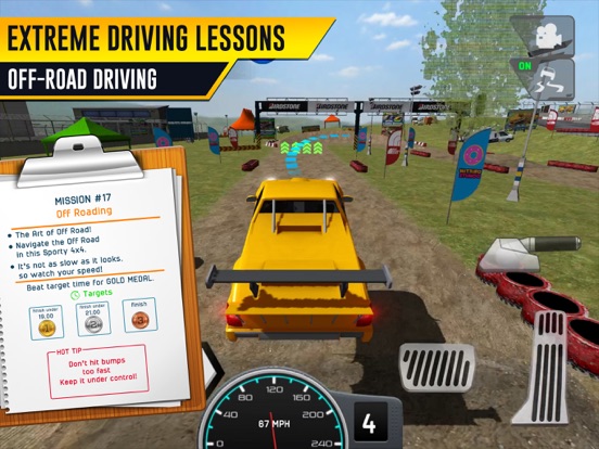 Race Driving License Test iPad app afbeelding 2