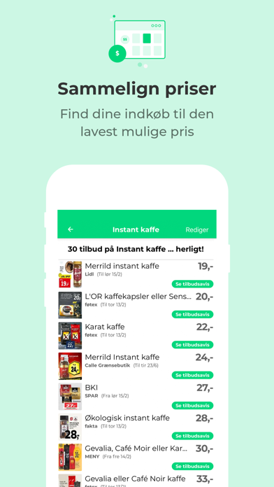 minetilbud - Tilbudsaviser Screenshot