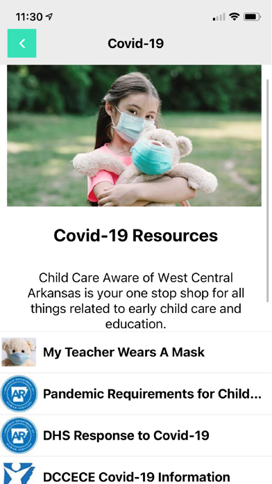 Child Care Aware WCA Screenshot