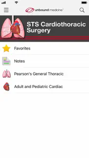 sts cardiothoracic surgery iphone screenshot 1