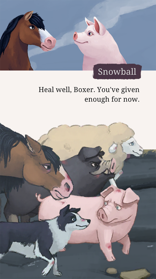 #2. Orwell's Animal Farm (iOS) 由: Nerial