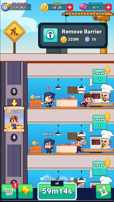 Food Idle Restaurant Screenshot