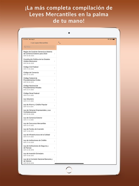 Screenshot #4 pour iLex Leyes Mercantiles