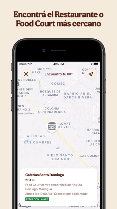 Burger King® Nicaragua Screenshot