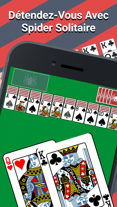 Screenshot #1 pour Spider Solitaire Classic.