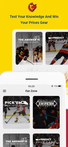 Game screenshot New Mexico Ice Wolves apk