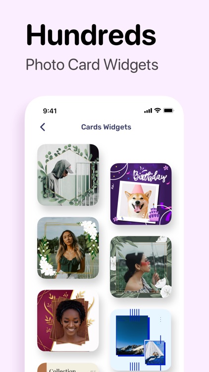 Photo Widgets: on Home Screen