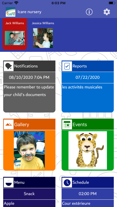 iCare Kids Screenshot